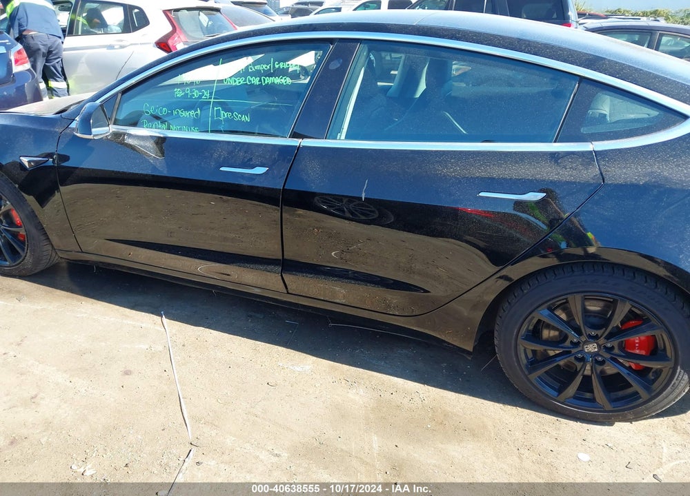 2020 TESLA MODEL 3 PERFORMANCE DUAL MOTOR ALL-WHEEL DRIVE VIN: 5YJ3E1EC2LF736063