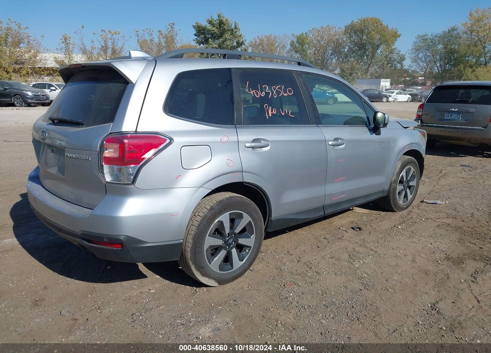 2018 SUBARU FORESTER 2.5I LIMITED VIN: JF2SJARC4JH403203
