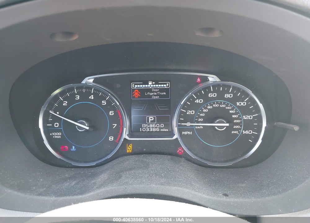2018 SUBARU FORESTER 2.5I LIMITED VIN: JF2SJARC4JH403203