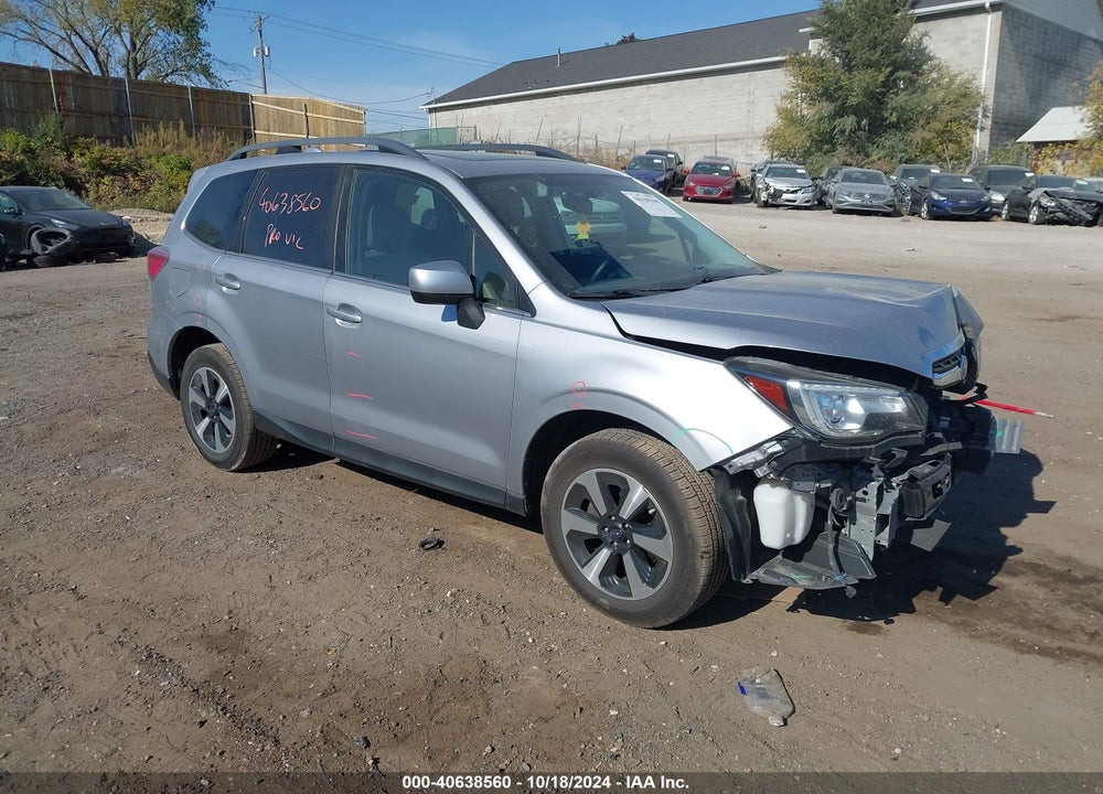 2018 SUBARU FORESTER 2.5I LIMITED VIN: JF2SJARC4JH403203