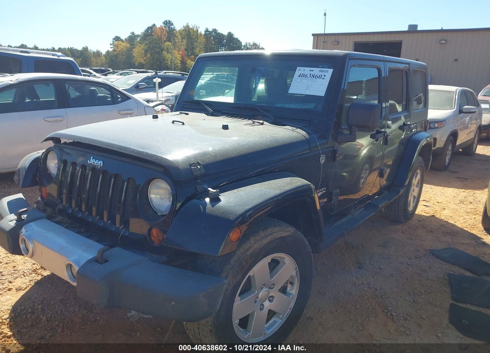 2008 JEEP WRANGLER UNLIMITED SAHARA VIN: 1J8GA59118L520702