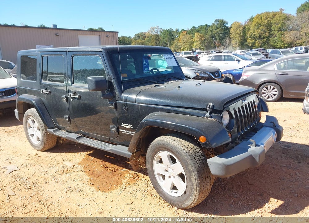 2008 JEEP WRANGLER UNLIMITED SAHARA VIN: 1J8GA59118L520702