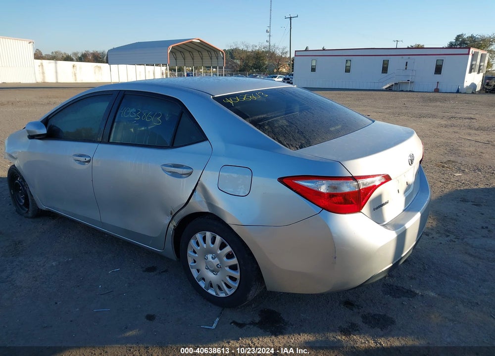 2015 TOYOTA COROLLA LE VIN: 2T1BURHE0FC337512