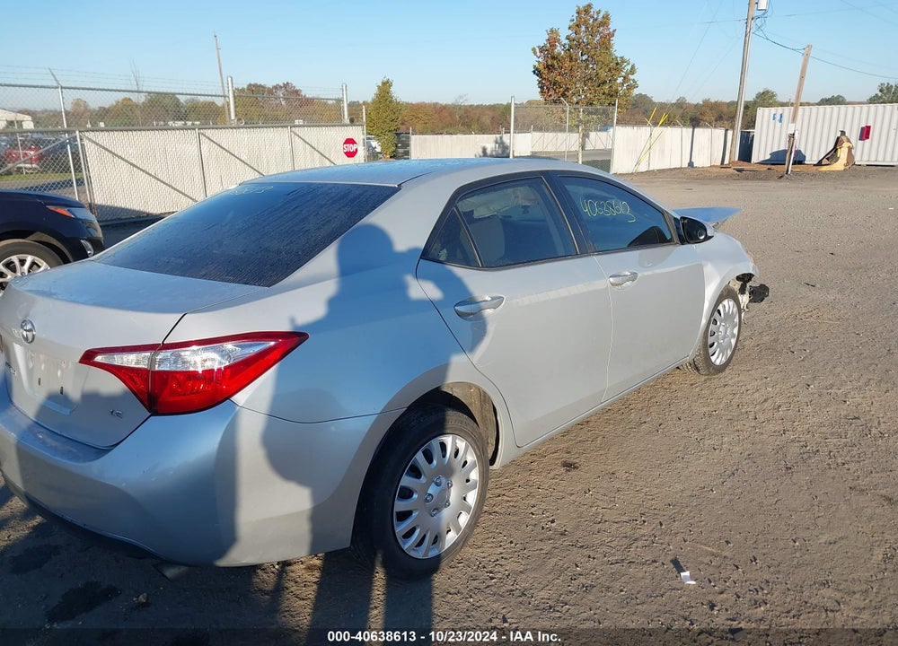 2015 TOYOTA COROLLA LE VIN: 2T1BURHE0FC337512