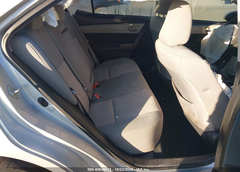 2015 TOYOTA COROLLA LE VIN: 2T1BURHE0FC337512