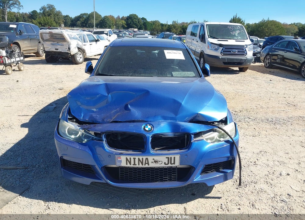 2013 BMW 335I VIN: WBA3A9G53DNP36808