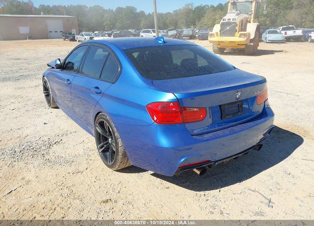 2013 BMW 335I VIN: WBA3A9G53DNP36808