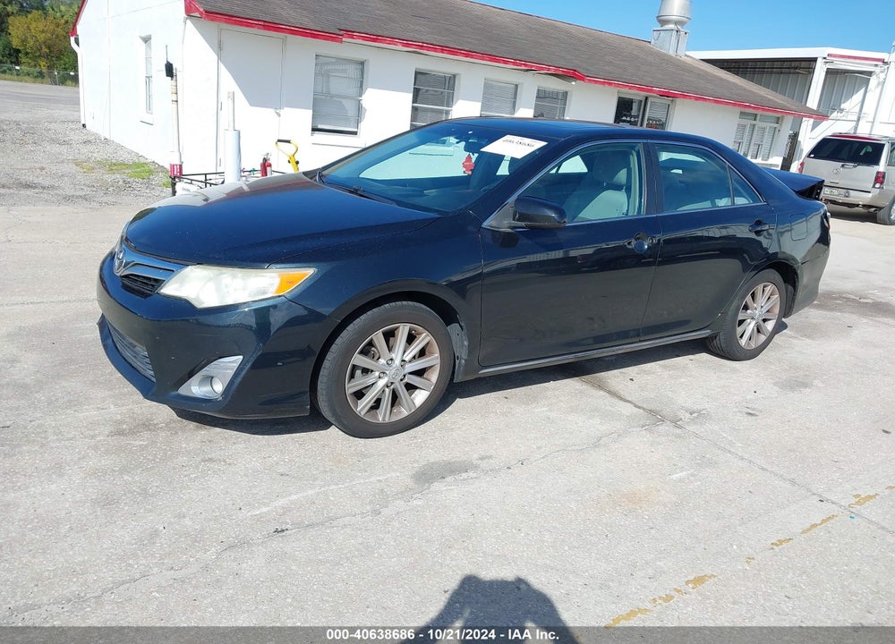 2012 TOYOTA CAMRY XLE VIN: 4T4BF1FK4CR162816