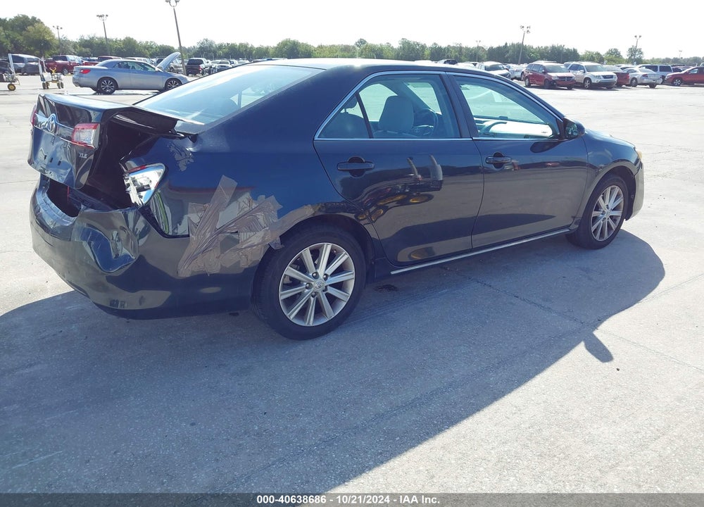 2012 TOYOTA CAMRY XLE VIN: 4T4BF1FK4CR162816