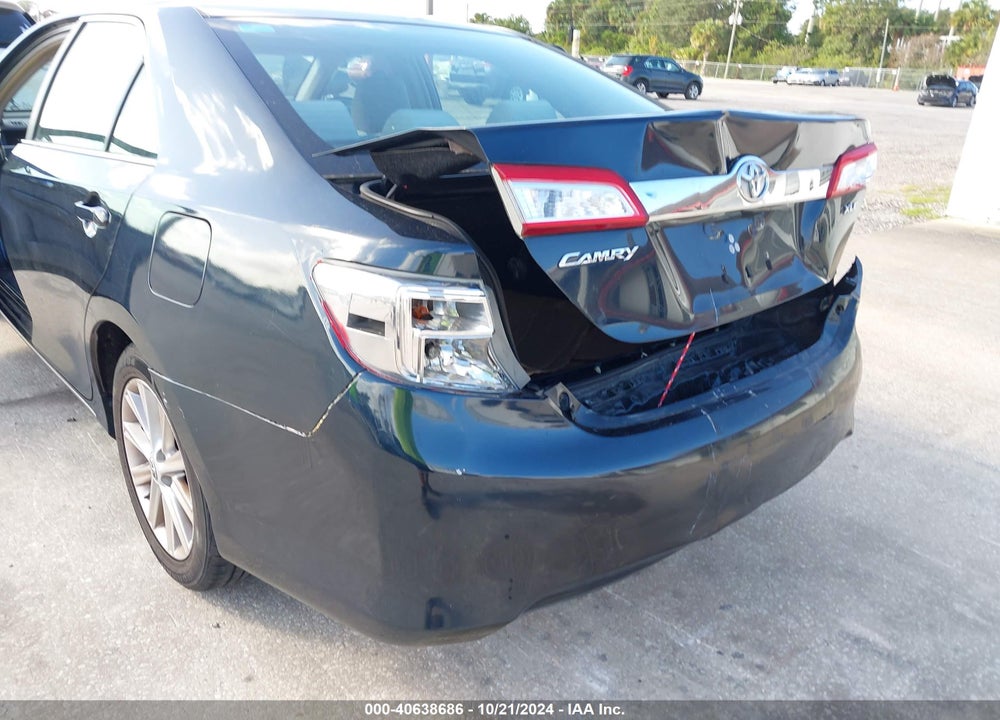 2012 TOYOTA CAMRY XLE VIN: 4T4BF1FK4CR162816