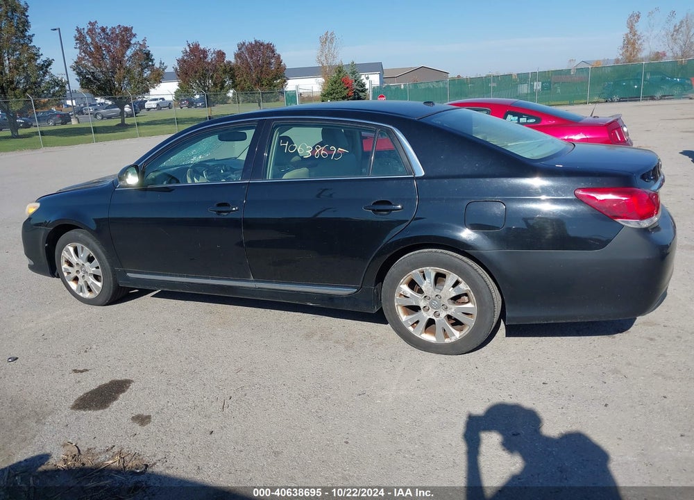 2011 TOYOTA AVALON VIN: 4T1BK3DB7BU377433