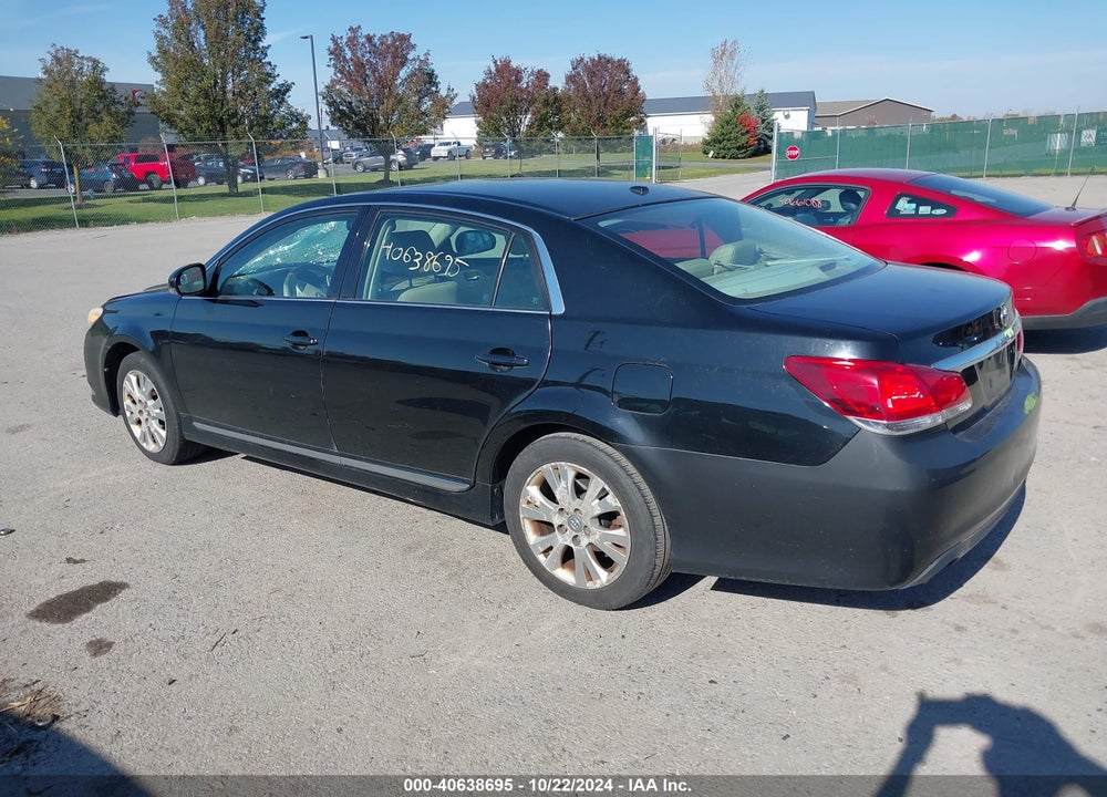 2011 TOYOTA AVALON VIN: 4T1BK3DB7BU377433