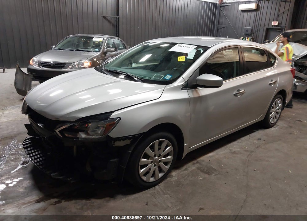 2019 NISSAN SENTRA S VIN: 3N1AB7AP8KY389789