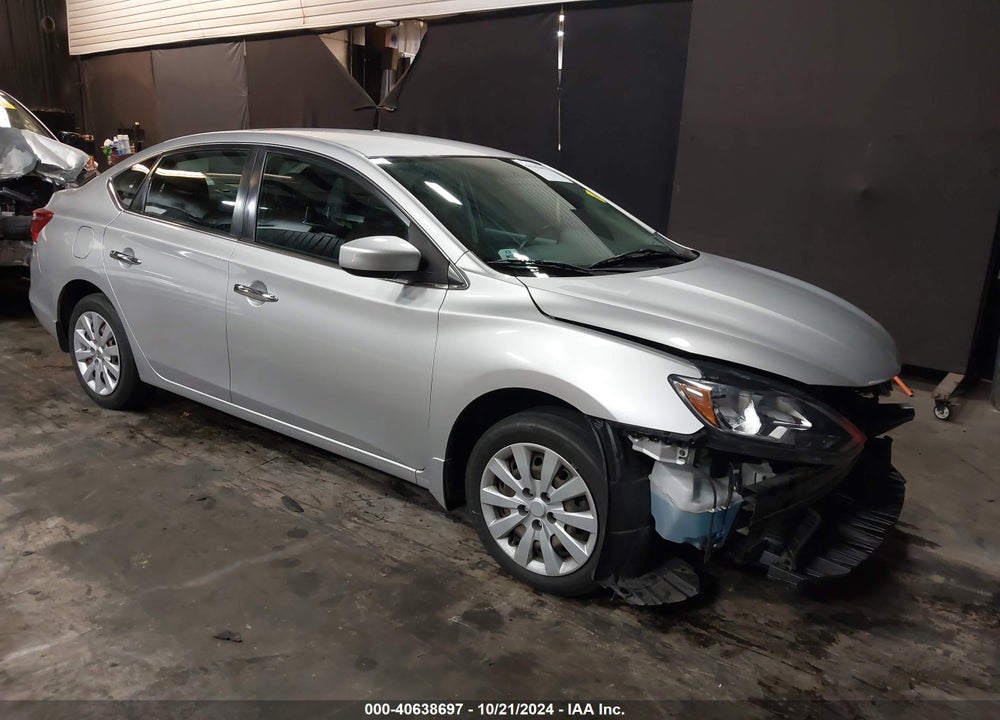 2019 NISSAN SENTRA S VIN: 3N1AB7AP8KY389789