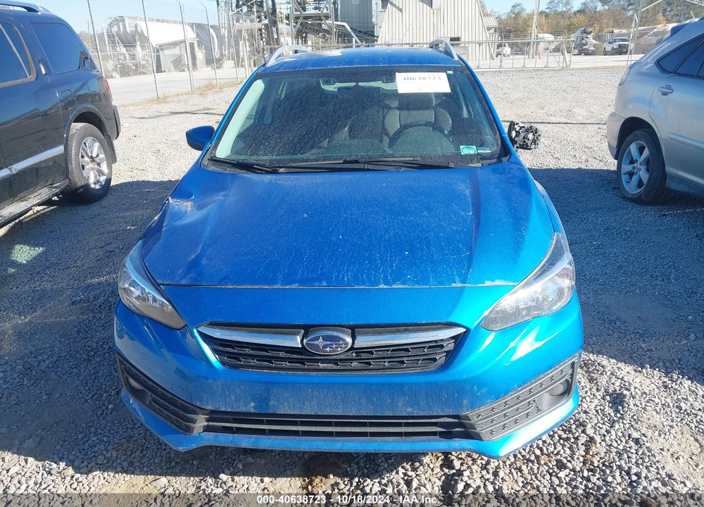 2021 SUBARU IMPREZA PREMIUM 5-DOOR VIN: 4S3GTAV65M3705891