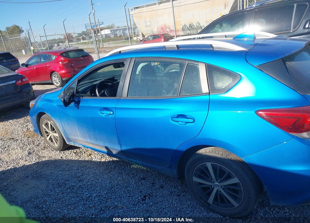 2021 SUBARU IMPREZA PREMIUM 5-DOOR VIN: 4S3GTAV65M3705891