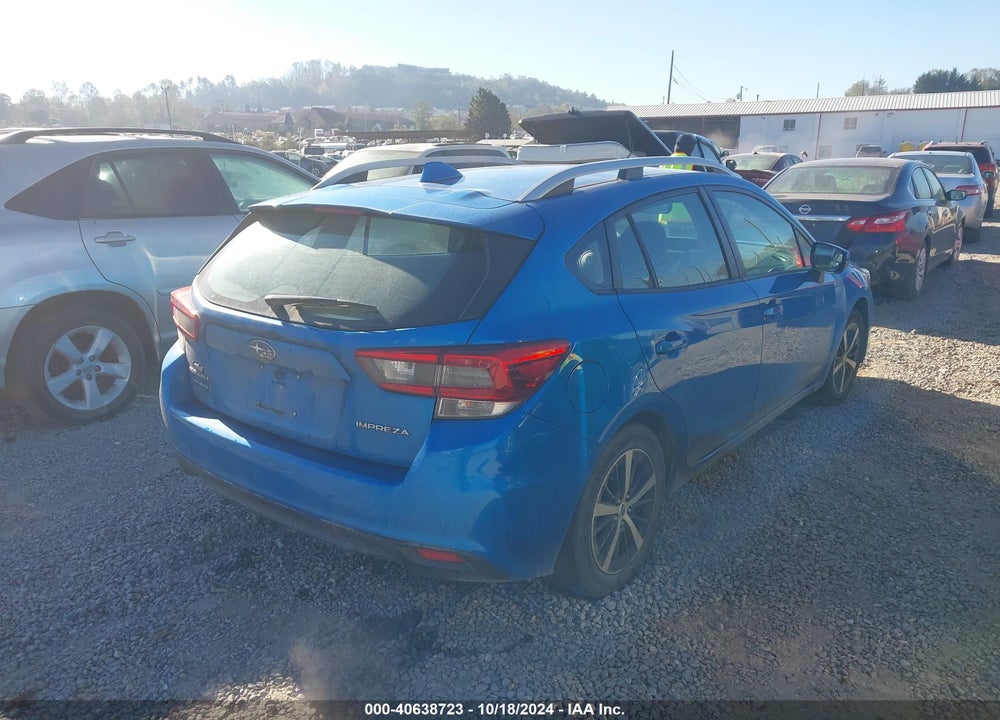 2021 SUBARU IMPREZA PREMIUM 5-DOOR VIN: 4S3GTAV65M3705891