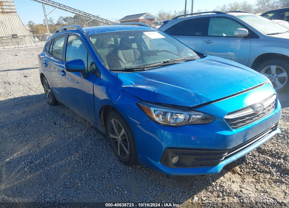 2021 SUBARU IMPREZA PREMIUM 5-DOOR VIN: 4S3GTAV65M3705891