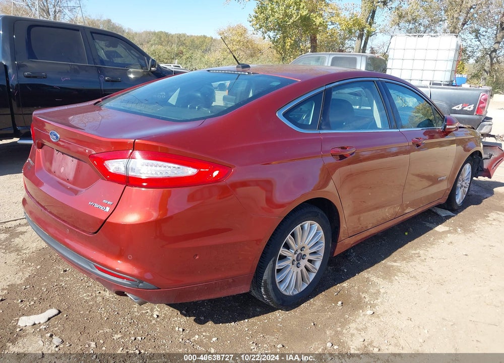 2014 FORD FUSION HYBRID SE VIN: 3FA6P0LU1ER253863
