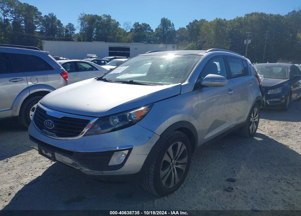 2012 KIA SPORTAGE EX VIN: KNDPC3A2XC7245679