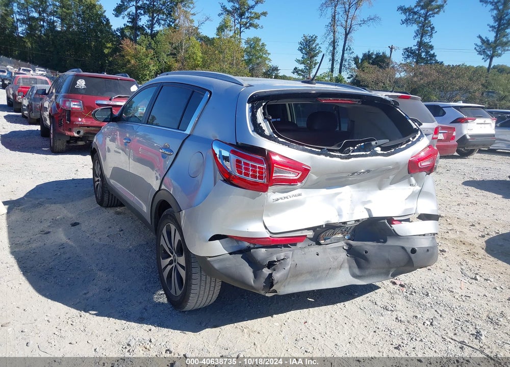 2012 KIA SPORTAGE EX VIN: KNDPC3A2XC7245679