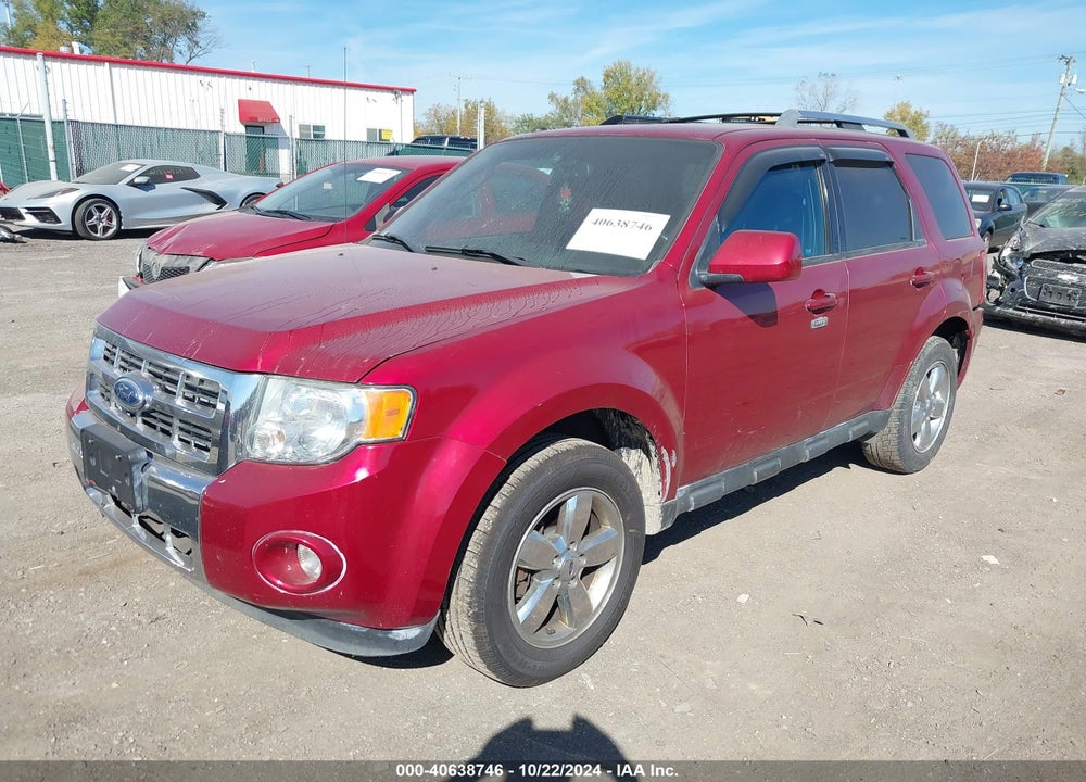 2012 FORD ESCAPE LIMITED VIN: 1FMCU9E79CKB29130