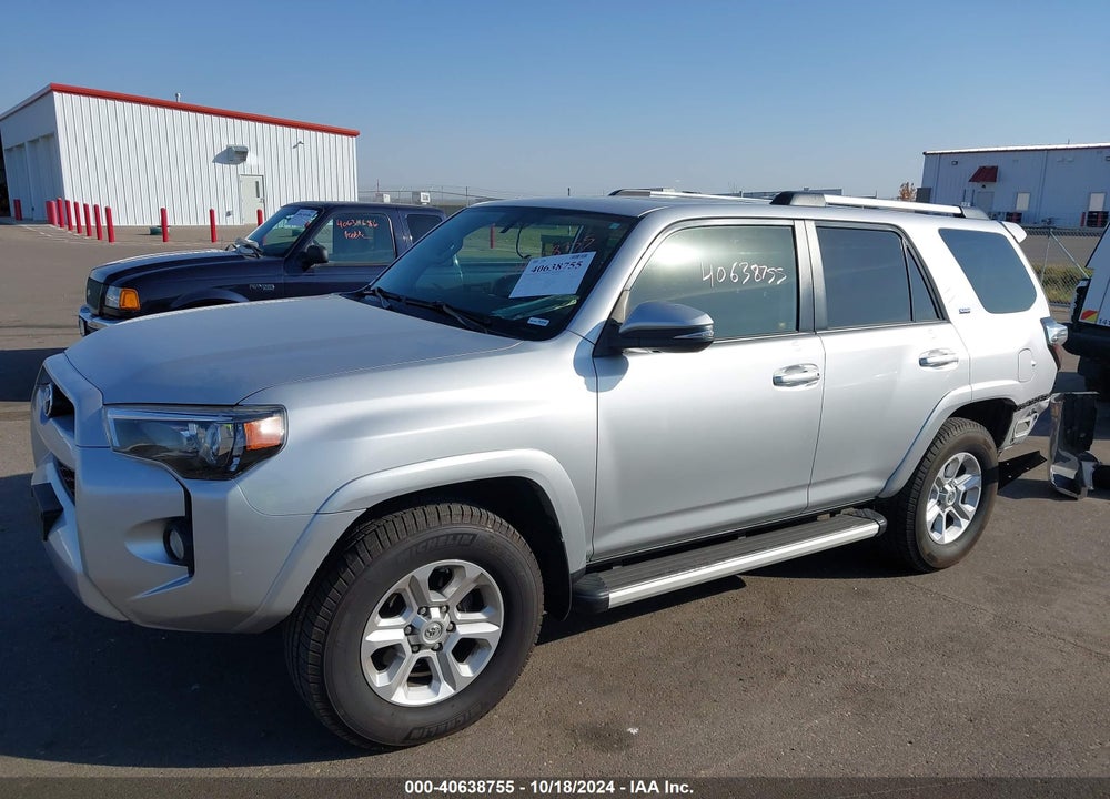 2019 TOYOTA 4RUNNER SR5 PREMIUM VIN: JTEBU5JR7K5659539