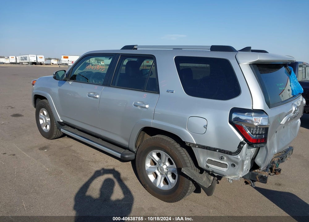 2019 TOYOTA 4RUNNER SR5 PREMIUM VIN: JTEBU5JR7K5659539