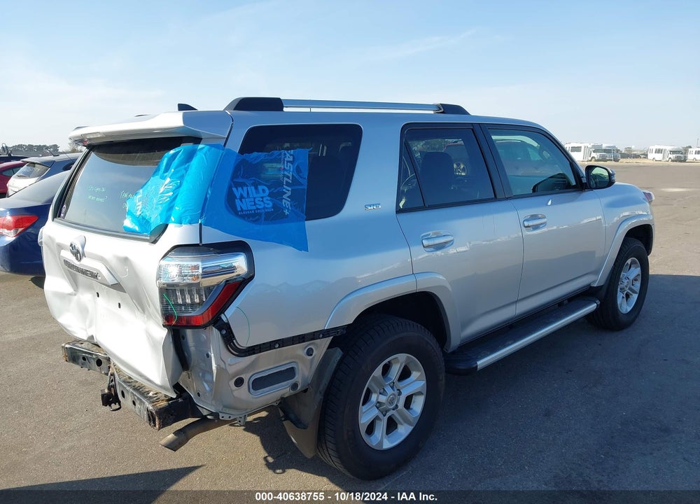 2019 TOYOTA 4RUNNER SR5 PREMIUM VIN: JTEBU5JR7K5659539