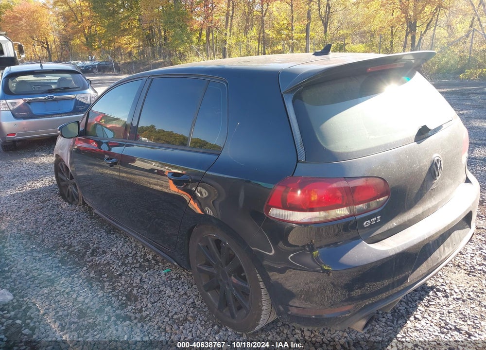 2010 VOLKSWAGEN GTI 4-DOOR VIN: WVWHV7AJ0AW184374