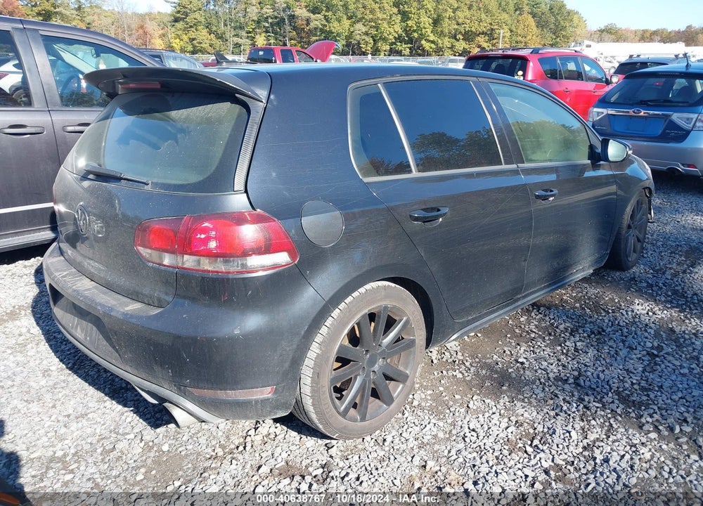 2010 VOLKSWAGEN GTI 4-DOOR VIN: WVWHV7AJ0AW184374