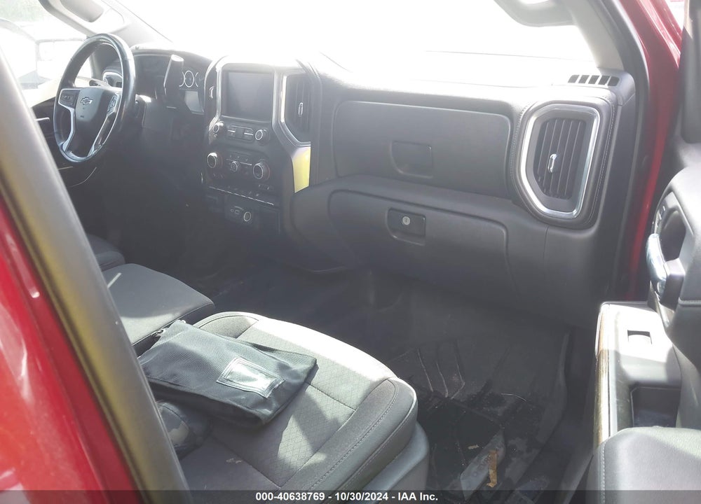 2020 CHEVROLET SILVERADO 1500 4WD SHORT BED RST VIN: 3GCUYEET2LG235509