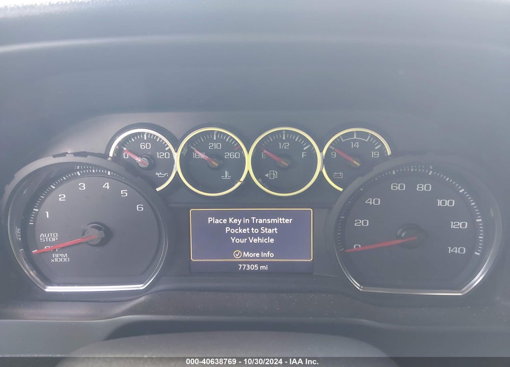 2020 CHEVROLET SILVERADO 1500 4WD SHORT BED RST VIN: 3GCUYEET2LG235509