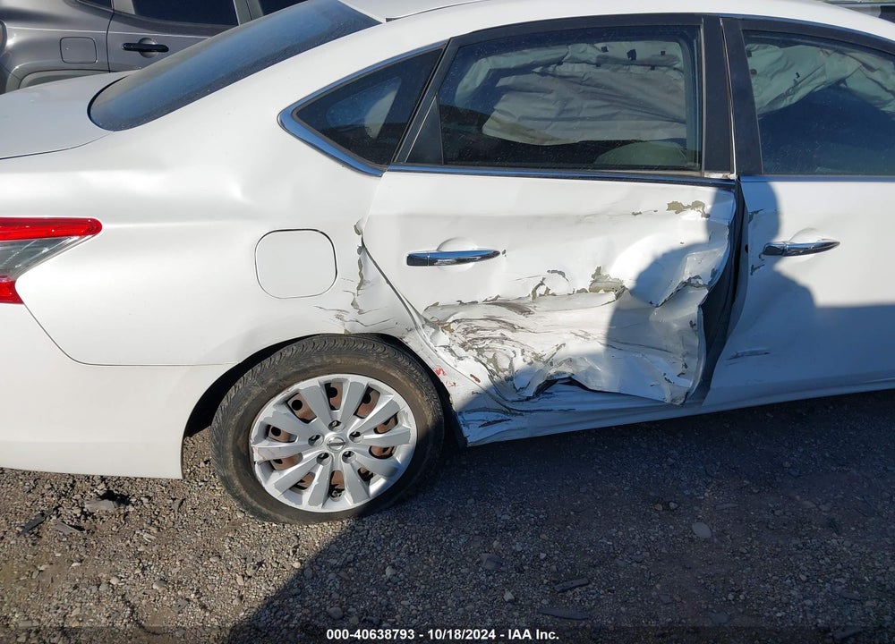 2013 NISSAN SENTRA S VIN: 3N1AB7AP8DL658342