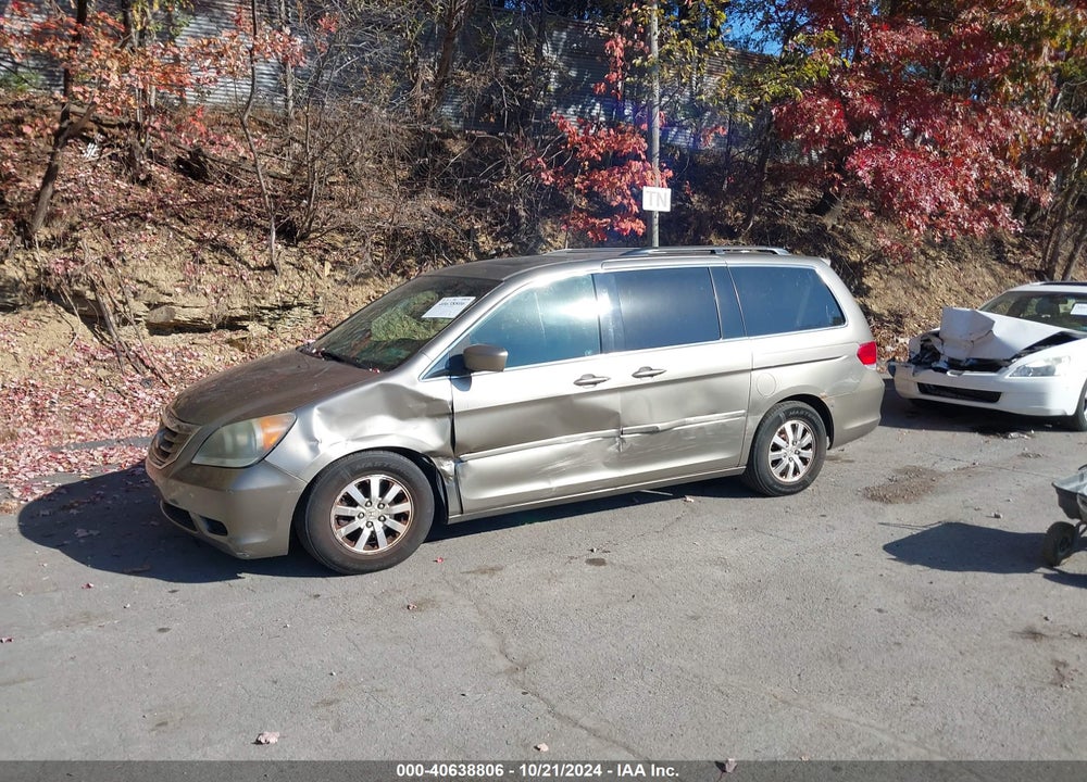 2010 HONDA ODYSSEY EX-L VIN: 5FNRL3H79AB109531