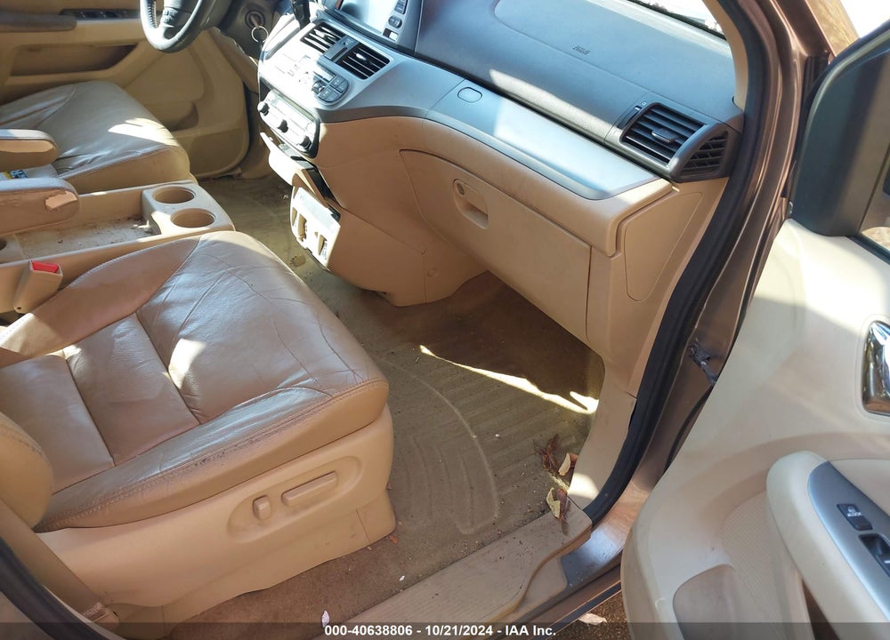 2010 HONDA ODYSSEY EX-L VIN: 5FNRL3H79AB109531