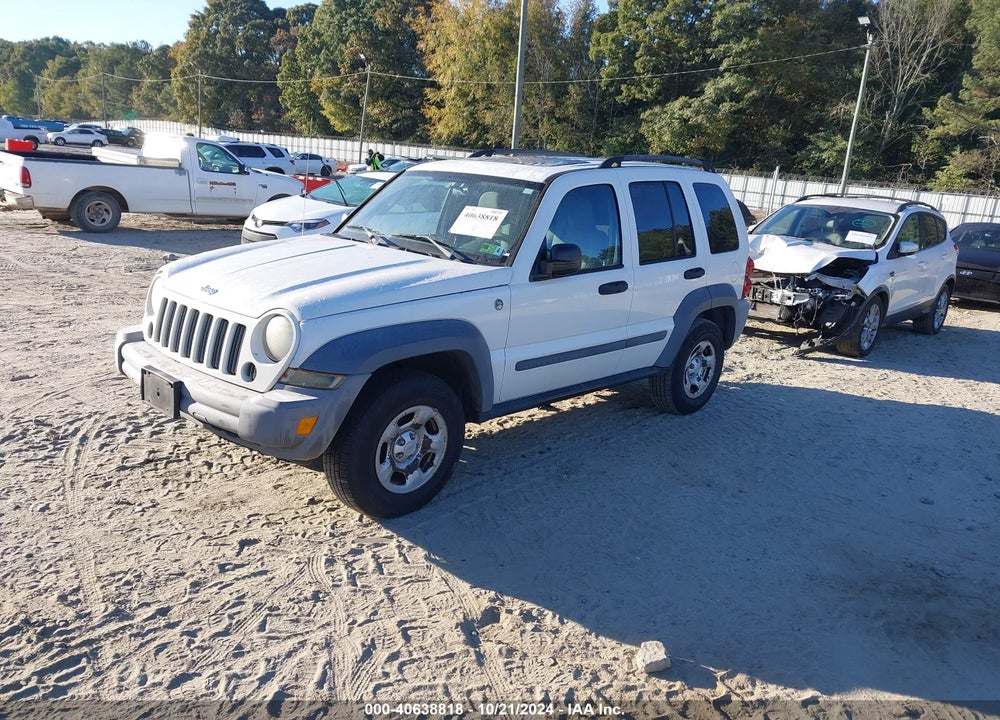 2005 JEEP LIBERTY SPORT VIN: 1J4GL48K25W692196