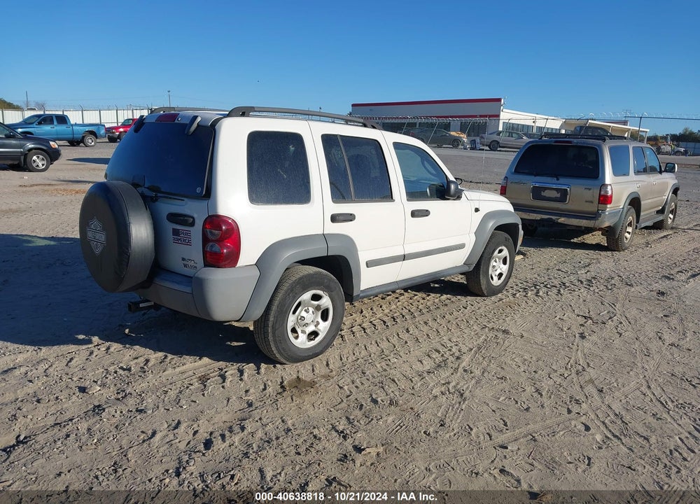 2005 JEEP LIBERTY SPORT VIN: 1J4GL48K25W692196