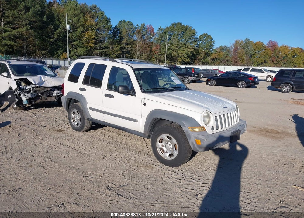 2005 JEEP LIBERTY SPORT VIN: 1J4GL48K25W692196