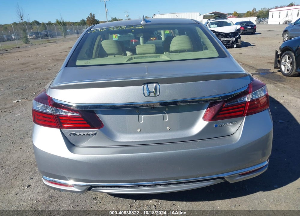 2017 HONDA ACCORD HYBRID EX-L VIN: JHMCR6F53HC029834
