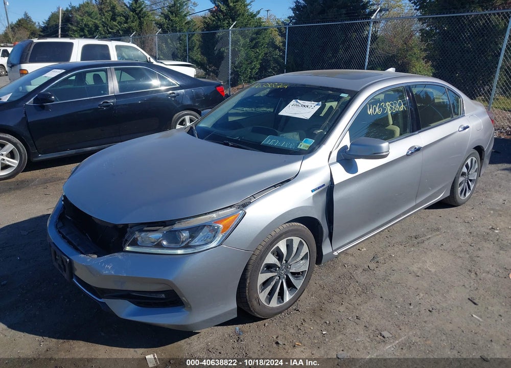 2017 HONDA ACCORD HYBRID EX-L VIN: JHMCR6F53HC029834