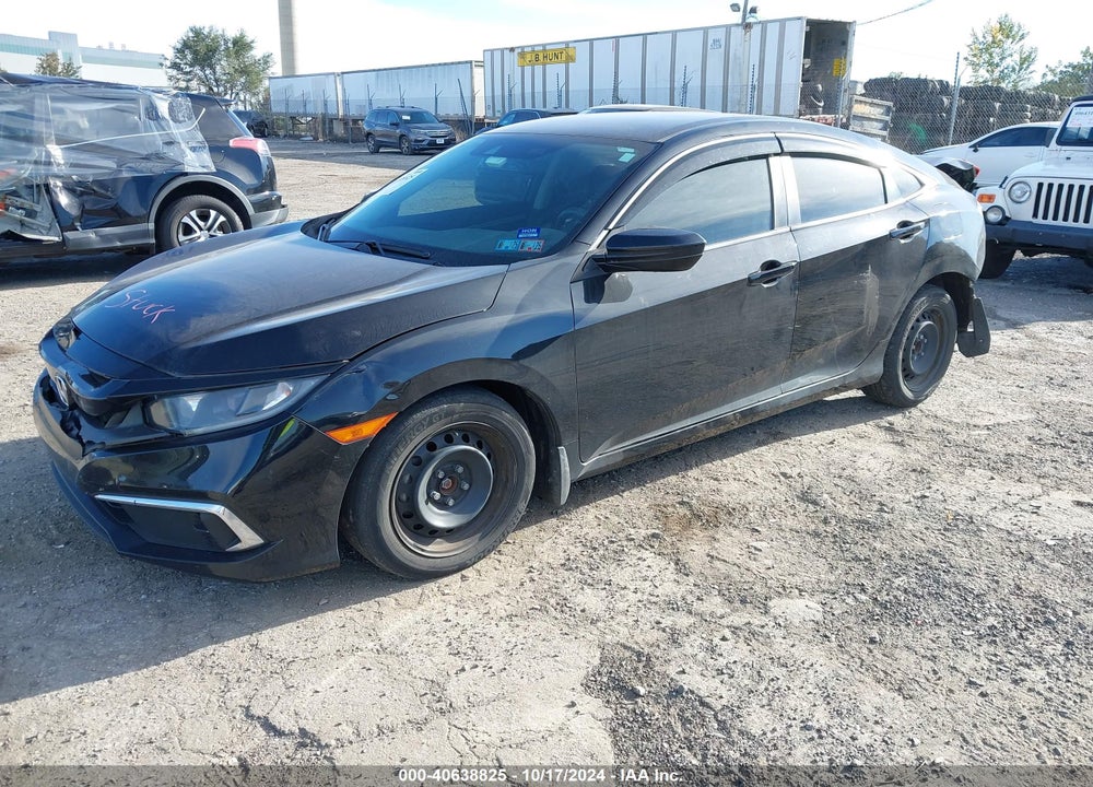 2019 HONDA CIVIC LX VIN: 2HGFC2F66KH547377