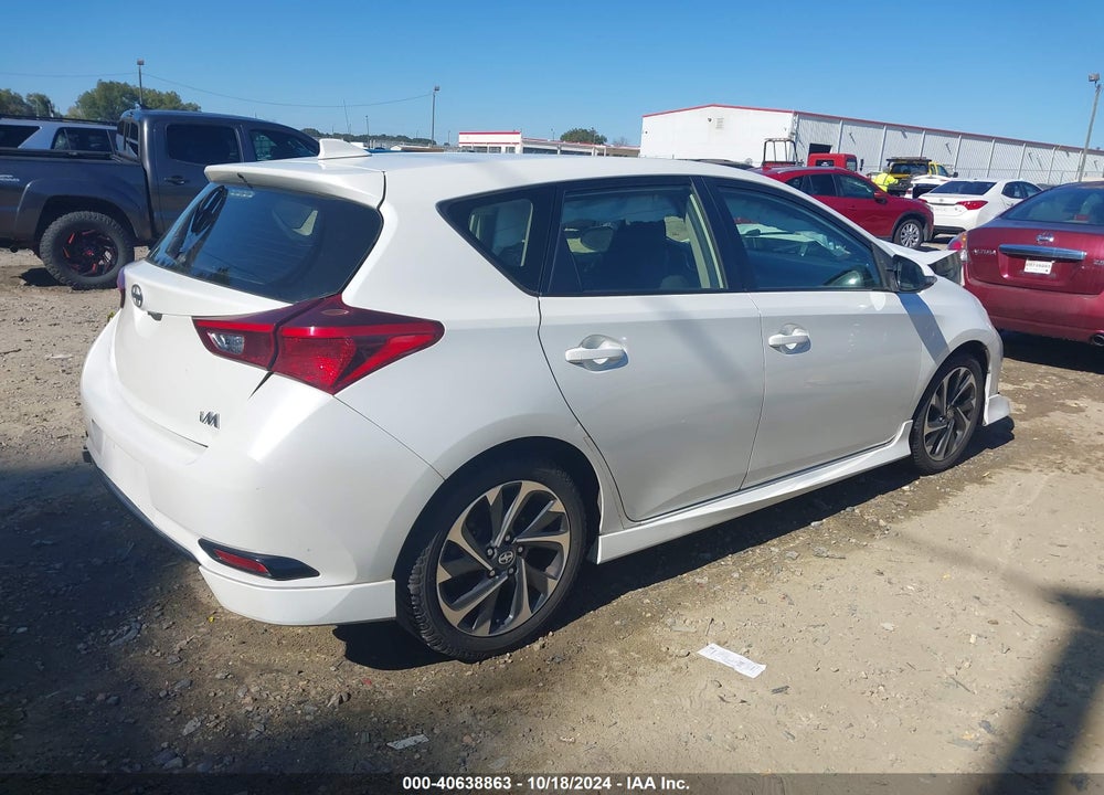 2016 SCION IM VIN: JTNKARJE7GJ519924