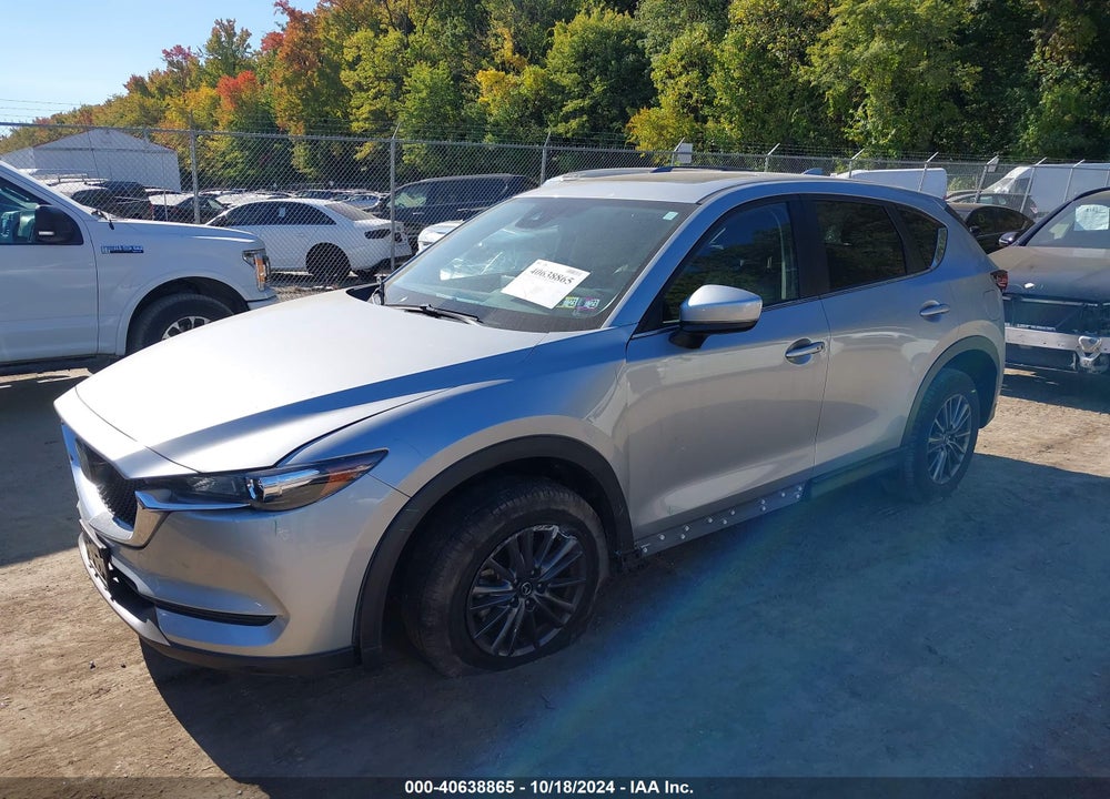 2021 MAZDA CX-5 TOURING VIN: JM3KFBCM7M1392726