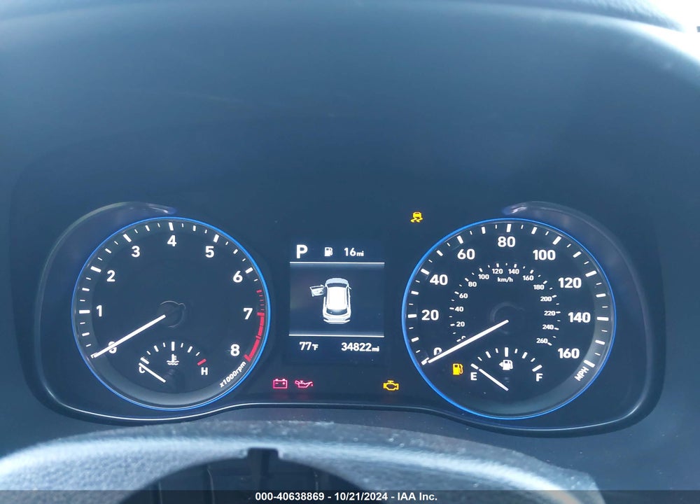 2019 HYUNDAI KONA SE VIN: KM8K1CAA4KU373998
