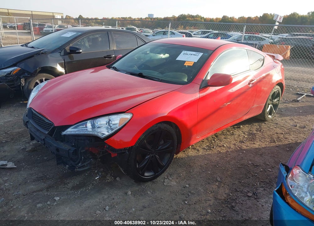 2010 HYUNDAI GENESIS 3.8 VIN: KMHHU6KH2AU007342