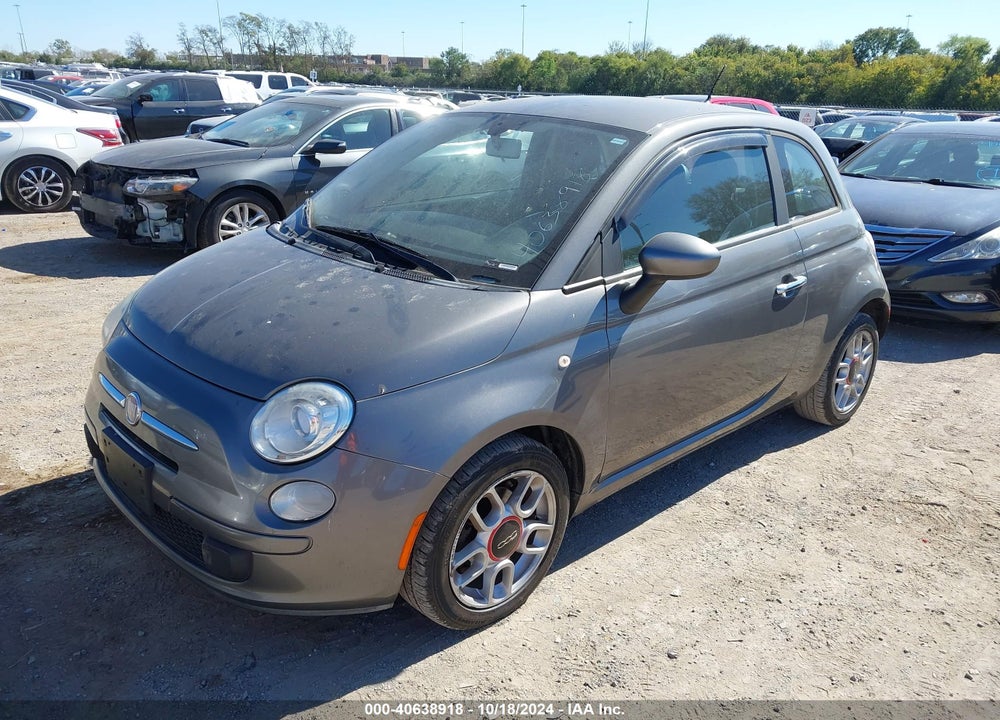2013 FIAT 500 POP VIN: 3C3CFFAR5DT570455