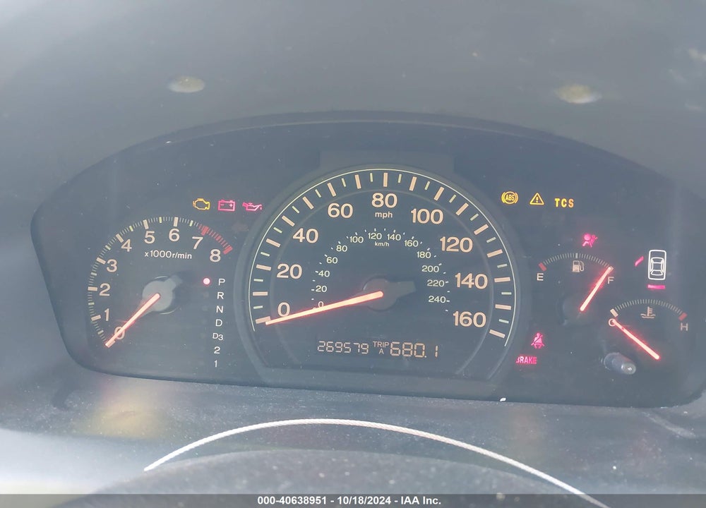 2003 HONDA ACCORD 3.0 EX VIN: 1HGCM66563A034676