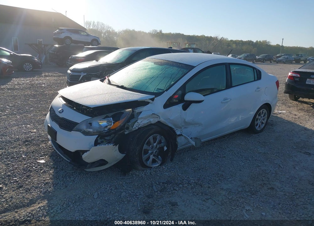 2016 KIA RIO LX VIN: KNADM4A3XG6578617
