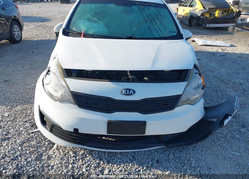 2016 KIA RIO LX VIN: KNADM4A3XG6578617